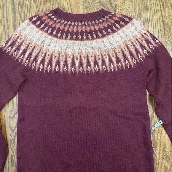 Style & Co Ladies Fair Isle Sweater Size X-Small, NWT - Picture 6 of 6